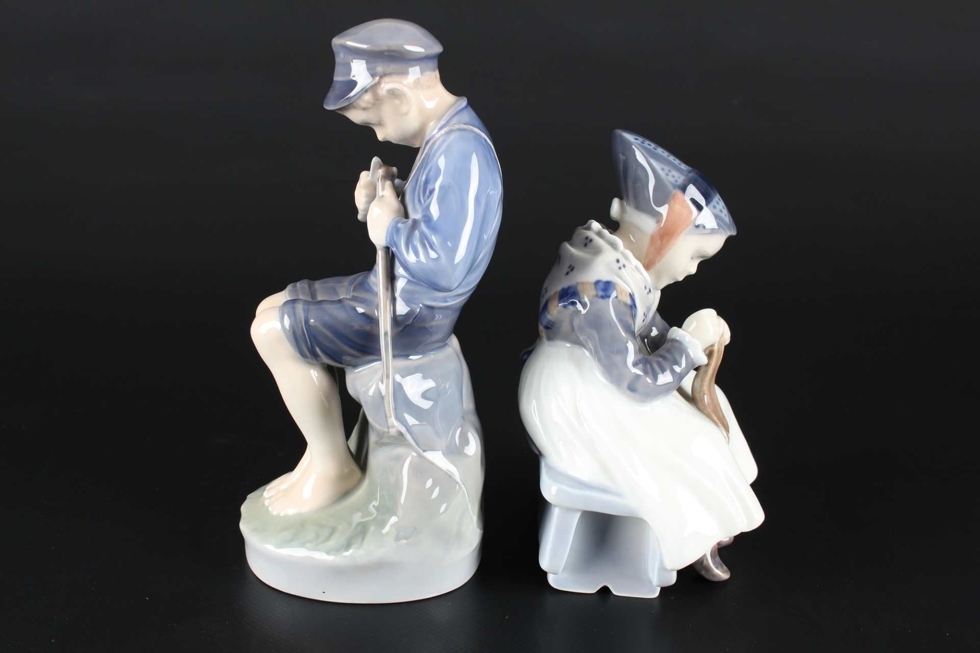 Royal Copenhagen 5 Porzellanfiguren, porcelain figures, - Image 9 of 14