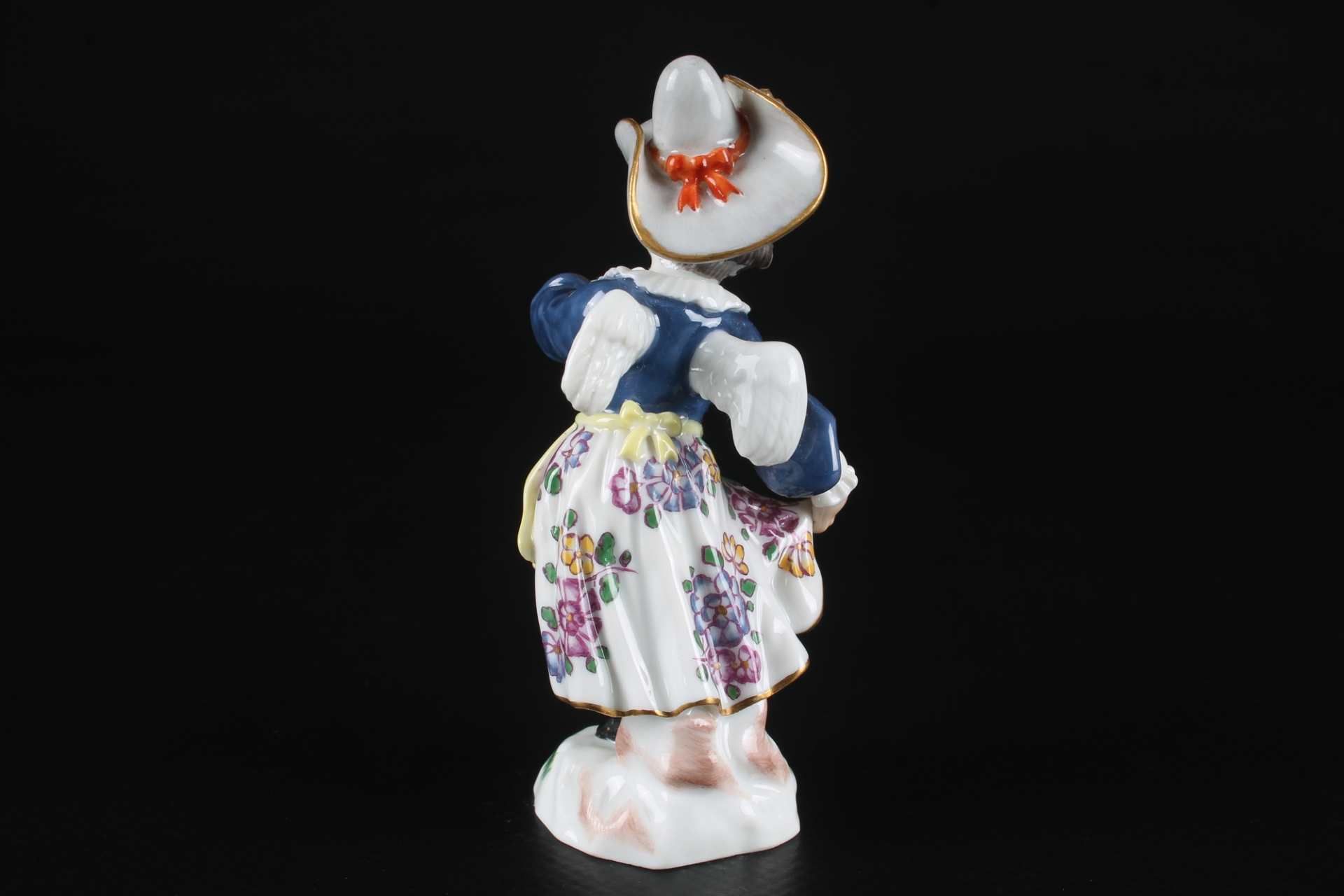 Meissen Verkleidete Amorette als Dame, disguised cupid as lady, - Bild 3 aus 6