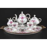 Limoges Tete-a-tete Kaffeeset, mocha coffee set,