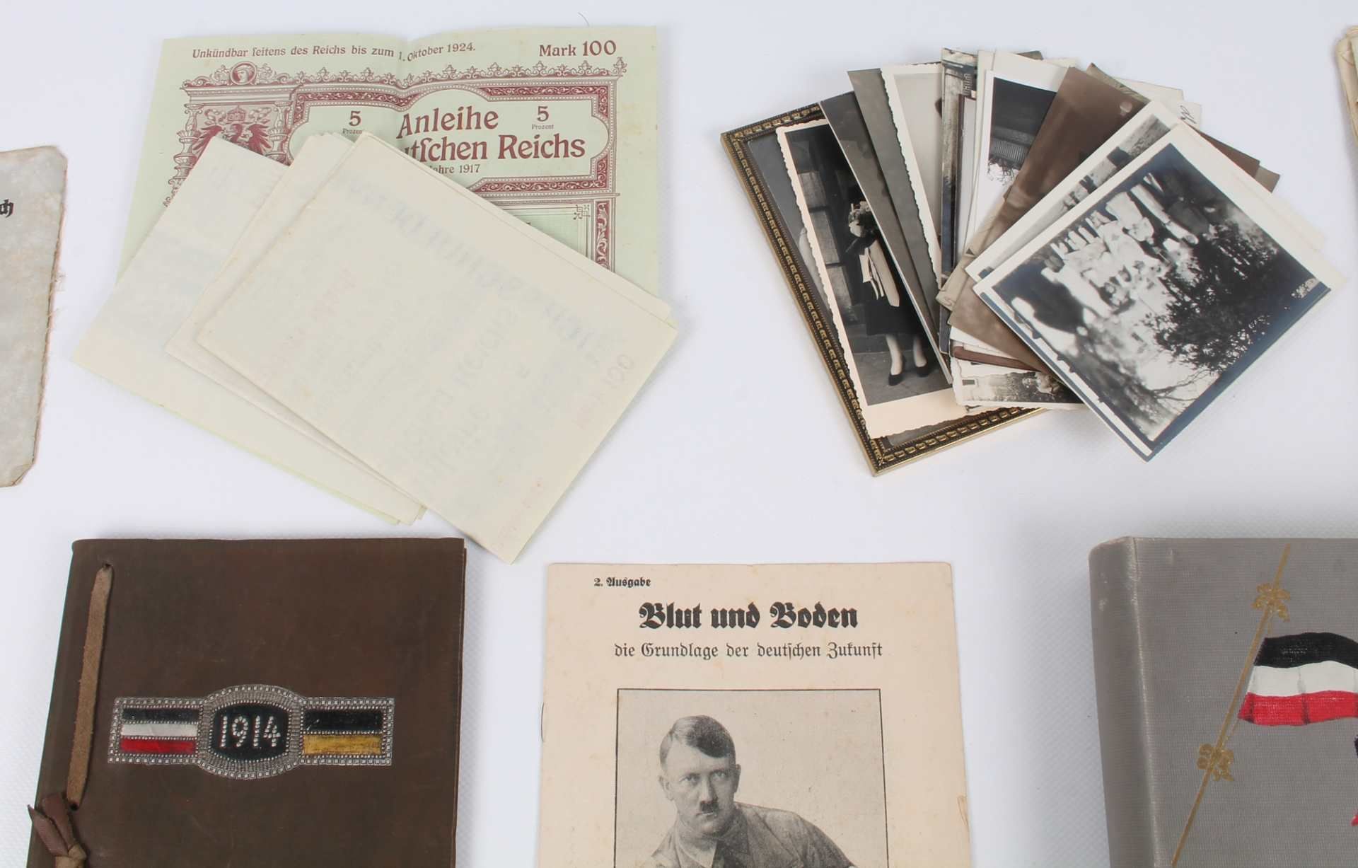 Deutsches Reich - großes Militaria Konvolut u.a. mit Dokumenten, Fotografien und Erinnerungen, - Image 8 of 8