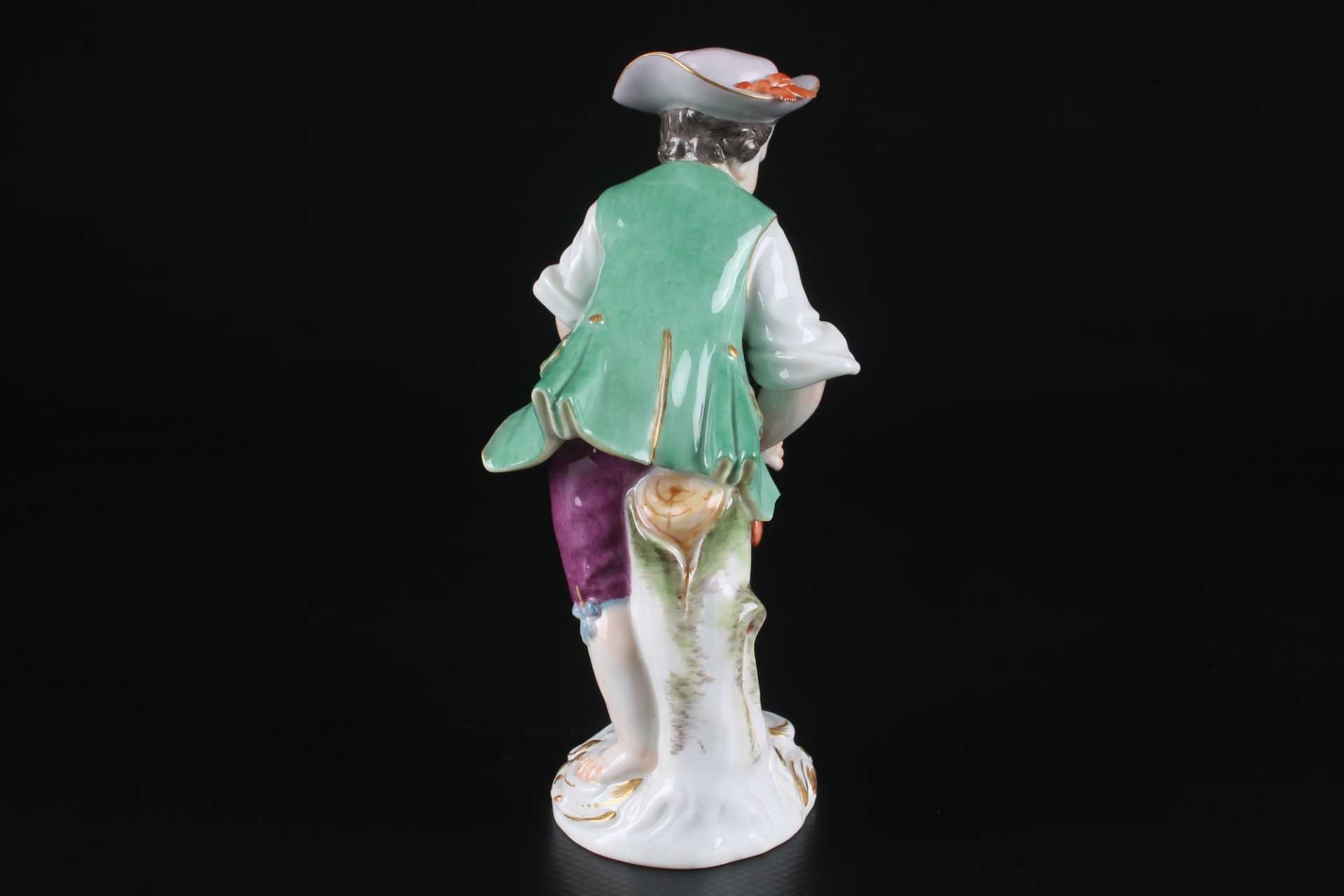 Meissen Gärtnerkind mit Gießkanne, gardeners child with watering can, - Image 3 of 6