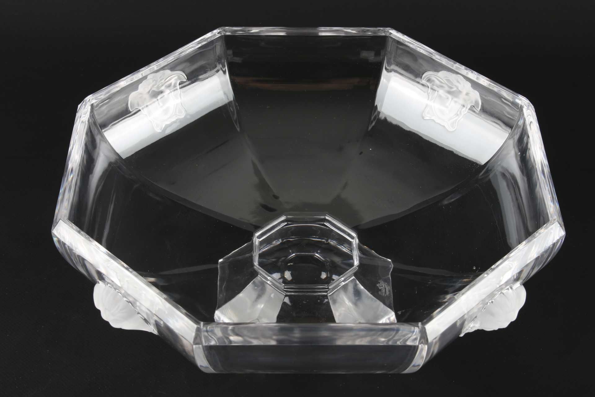 Rosenthal Versace Medusa große Schale, crystal bowl, - Image 3 of 7