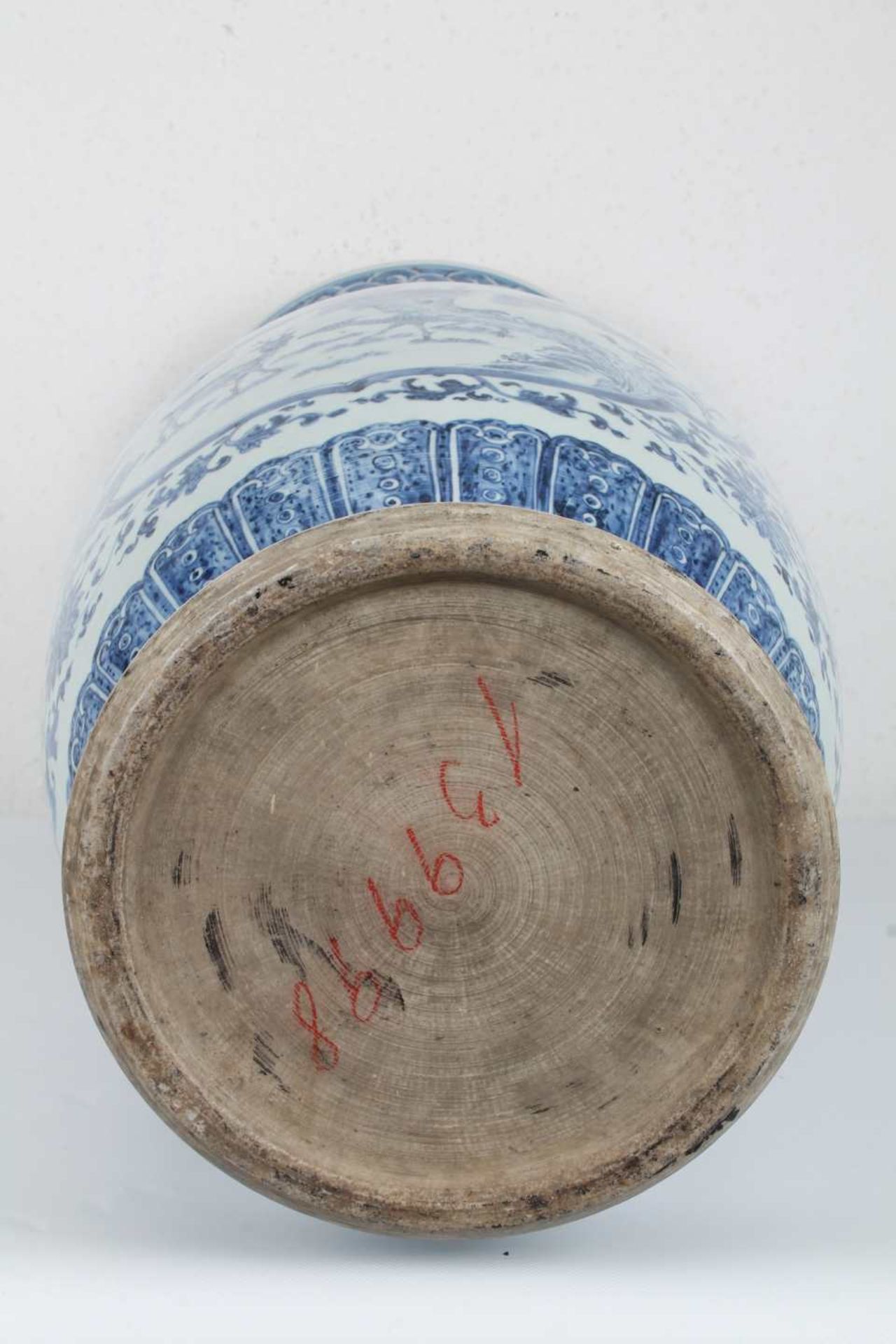 Große Bodenvase, China 20. Jahrhundert, huge chinese vase, - Bild 6 aus 6