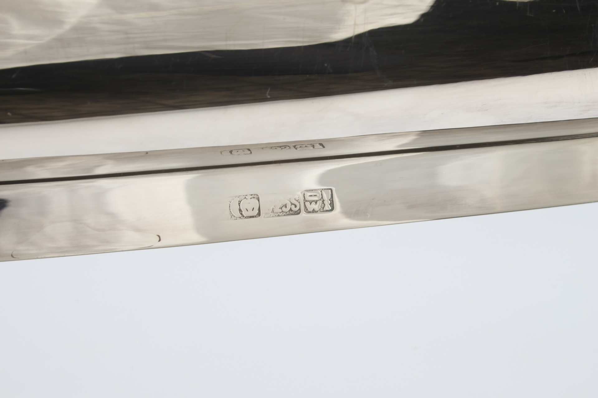 Große 925 Silber Deckeschale, Orfevrerie Wiskemann, sterling bowl and cover, - Bild 5 aus 5