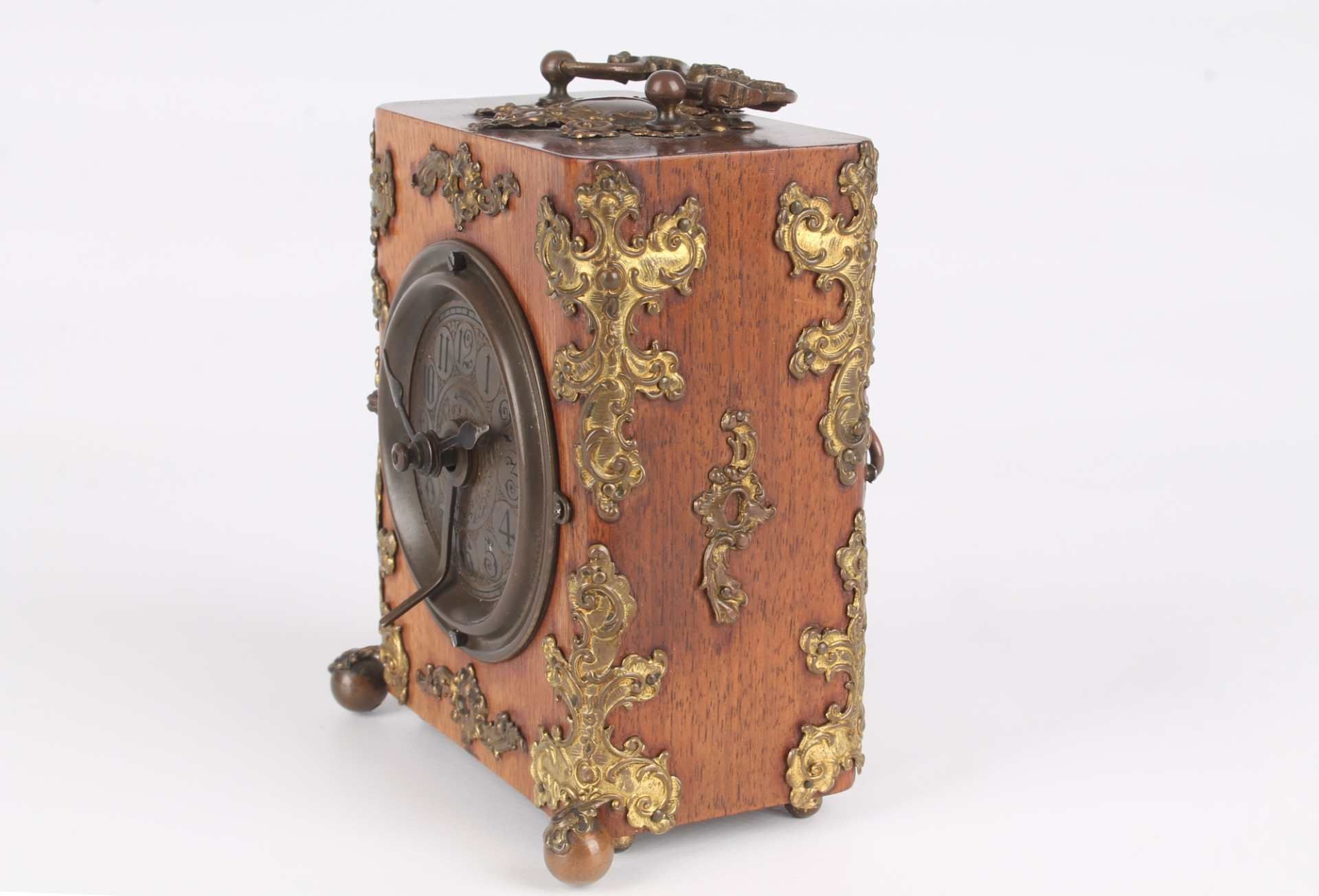 Wecker um 1900, alarm clock, - Image 4 of 8