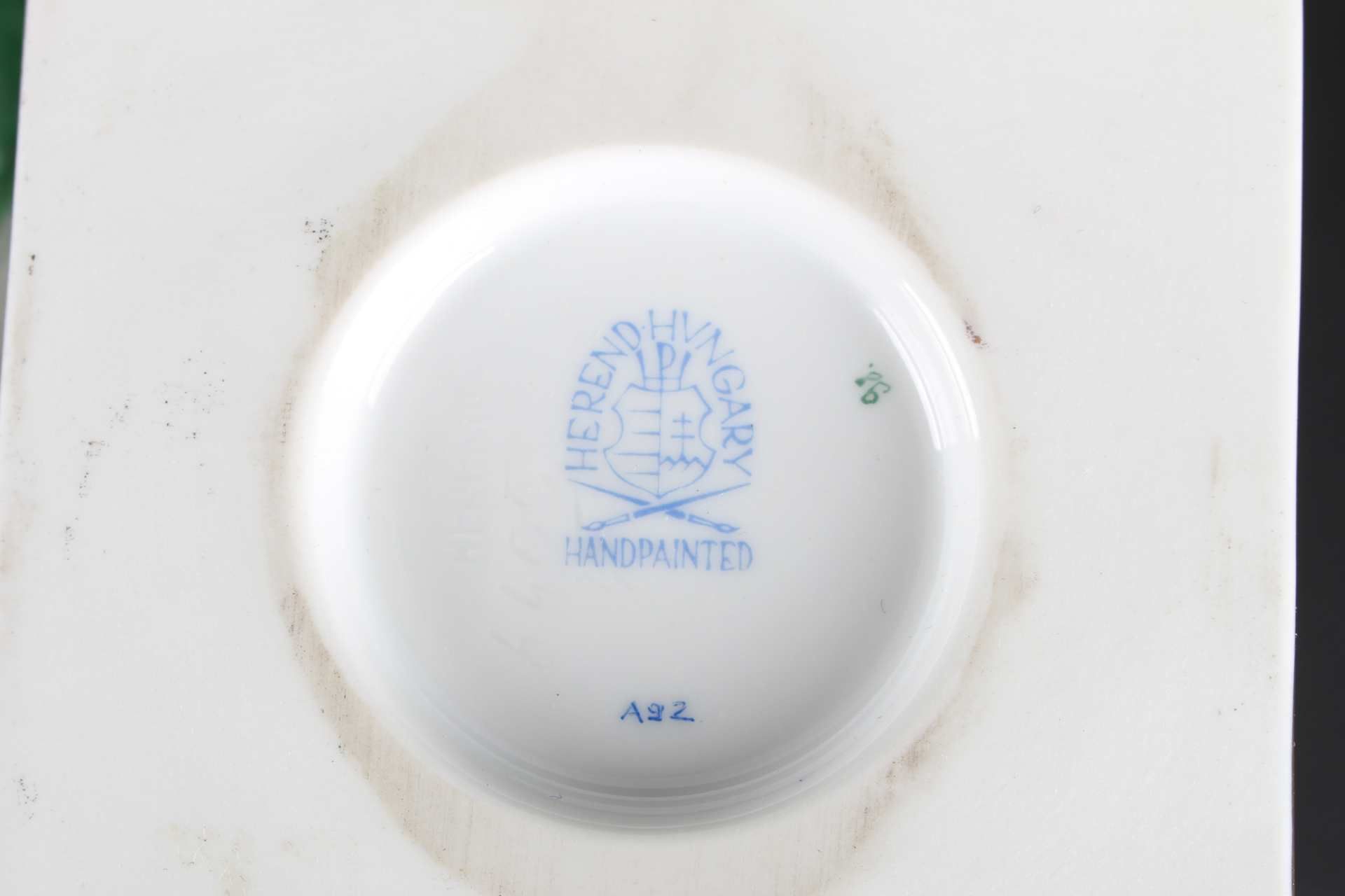 Herend Apponyi Vert Konvolut Zierporzellan, decorative porcelain, - Image 5 of 13