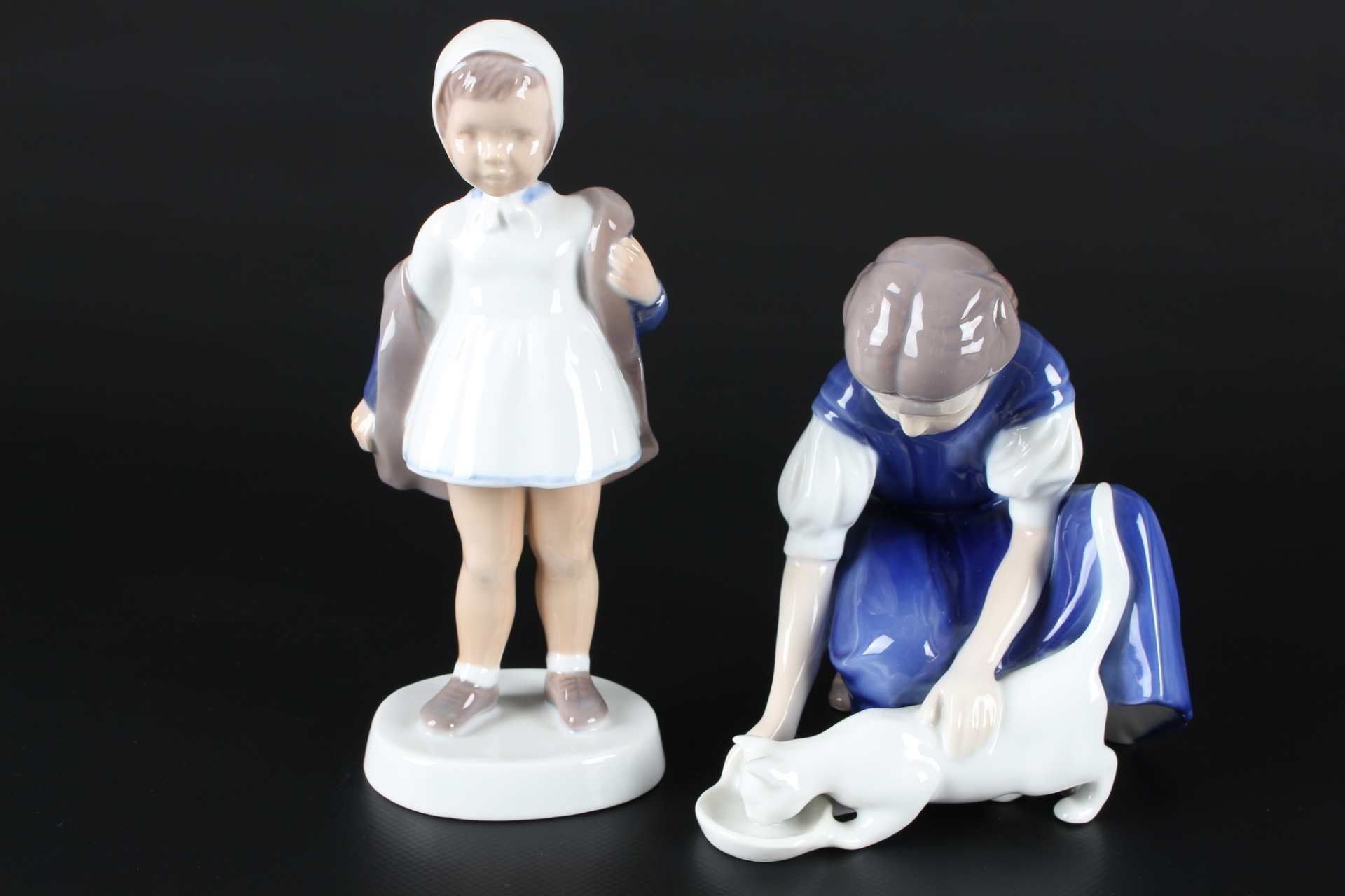 Bing & Gröndahl 4 Porzellanfiguren, figures of children, - Bild 6 aus 10