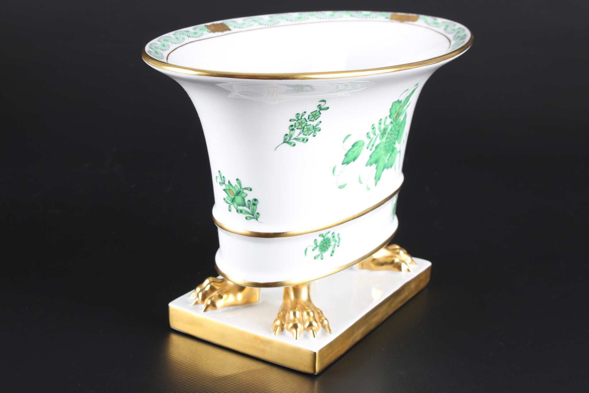 Herend Apponyi Vert Konvolut Zierporzellan, decorative porcelain, - Image 6 of 13
