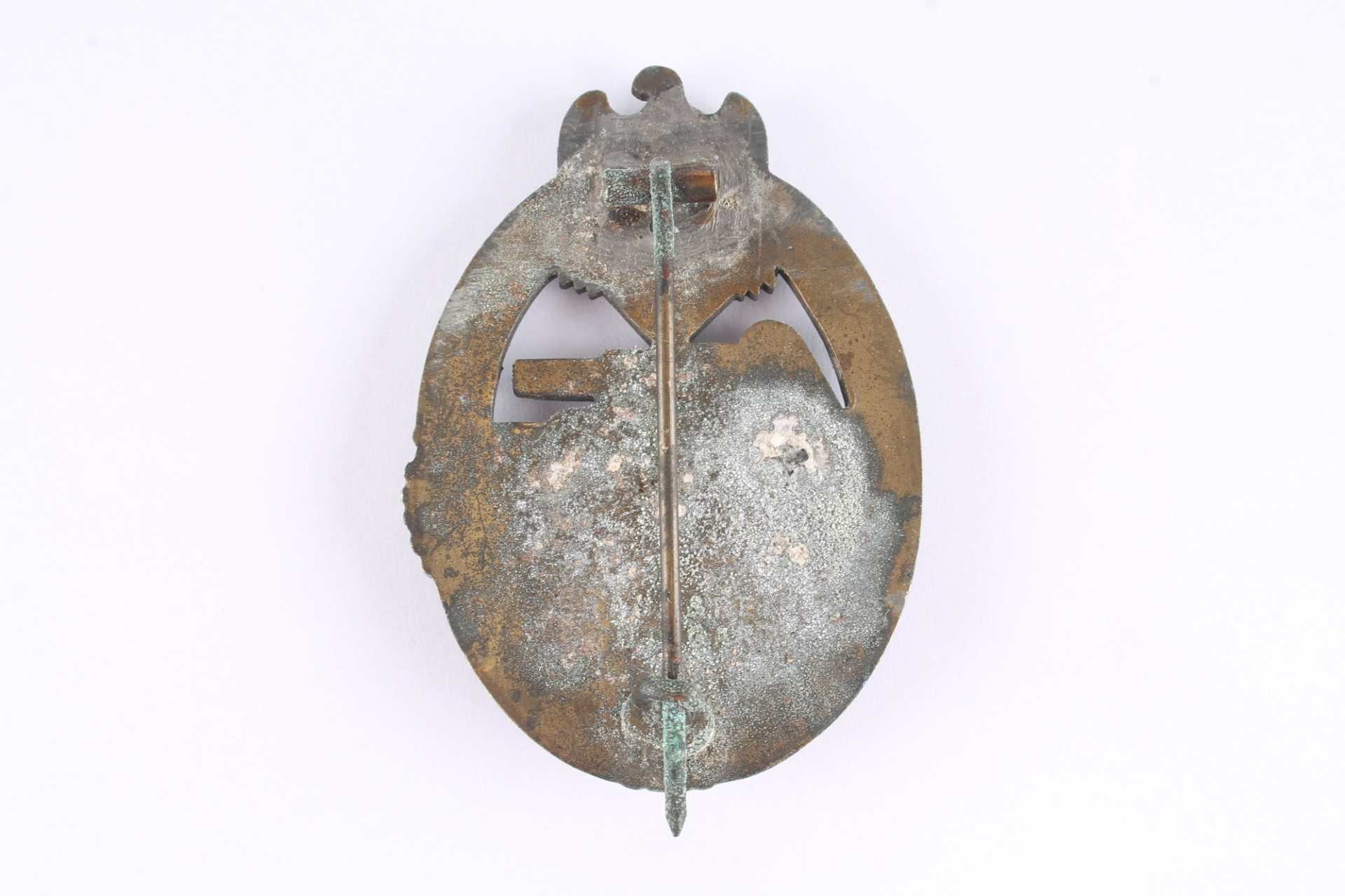 Panzerkampfabzeichen in Bronze, 3. Reich, tank assault badge 3rd Reich, - Image 3 of 3