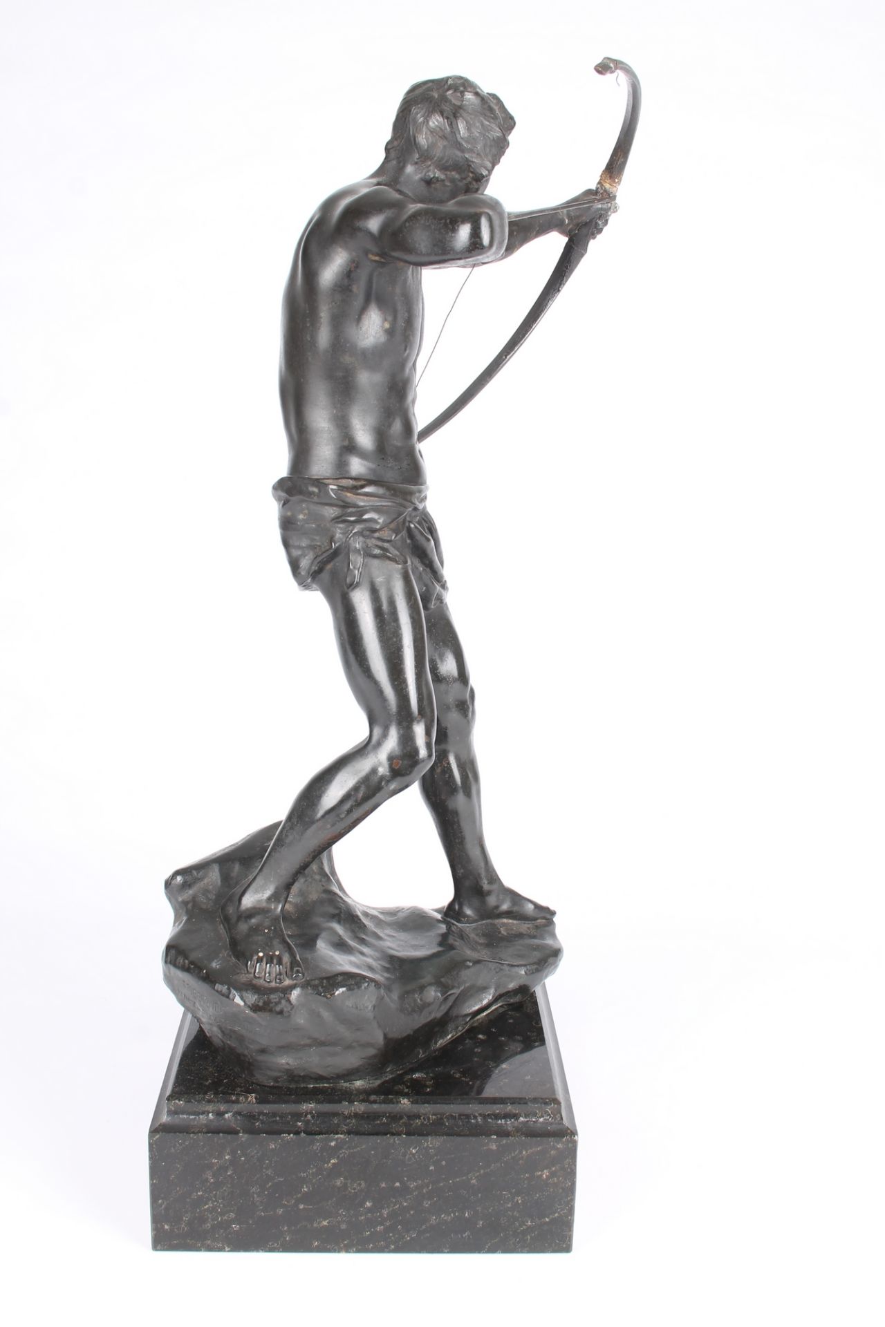 Pawel / Paul Kowalczewski (1865-1910) Bronze großer Bogenschütze, bronze archer, - Image 7 of 10