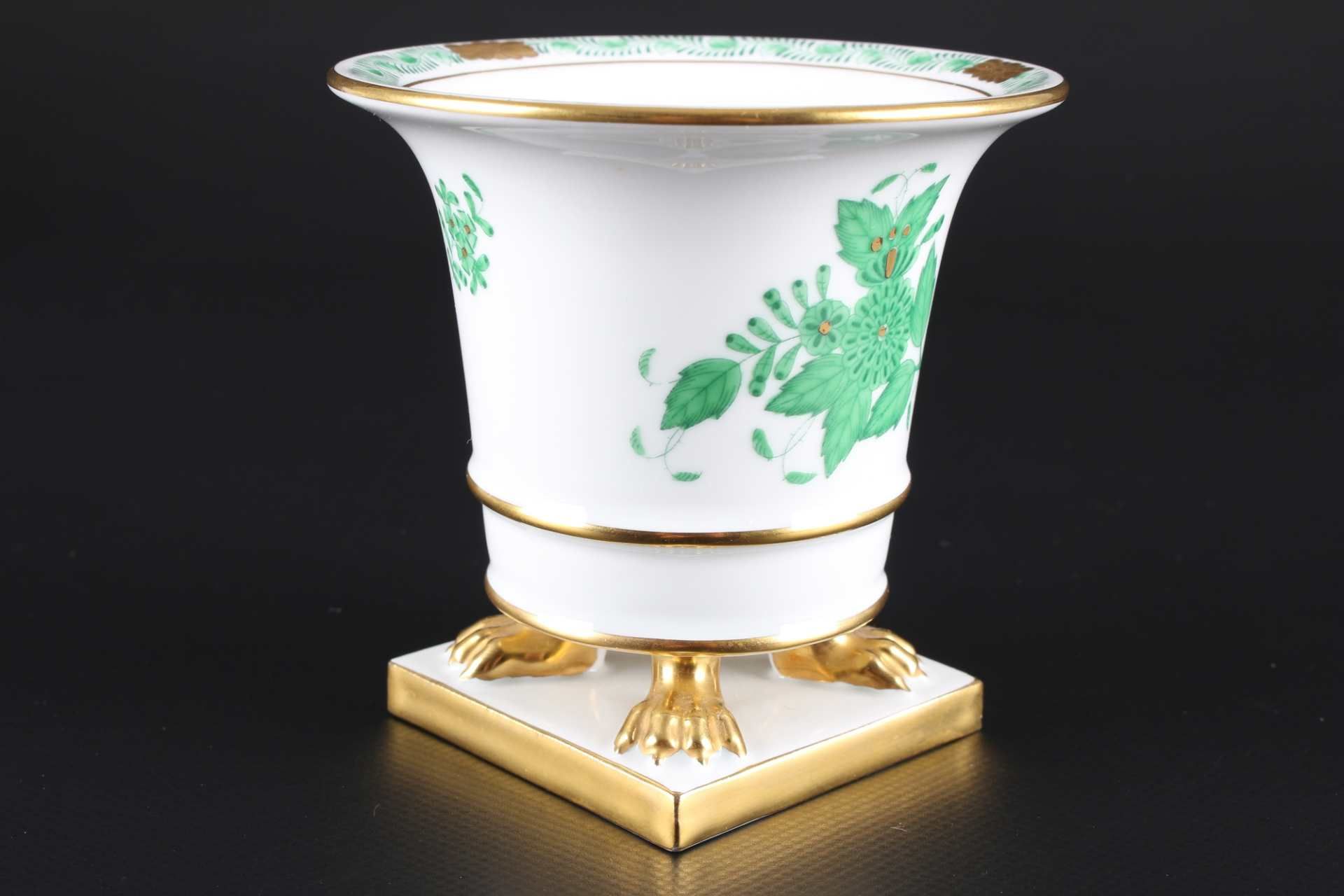 Herend Apponyi Vert Konvolut Zierporzellan, decorative porcelain, - Image 8 of 13