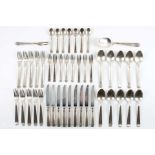 R&B Robbe & Berking Art Deco Besteck 925 Silber, sterling silver cutlery,