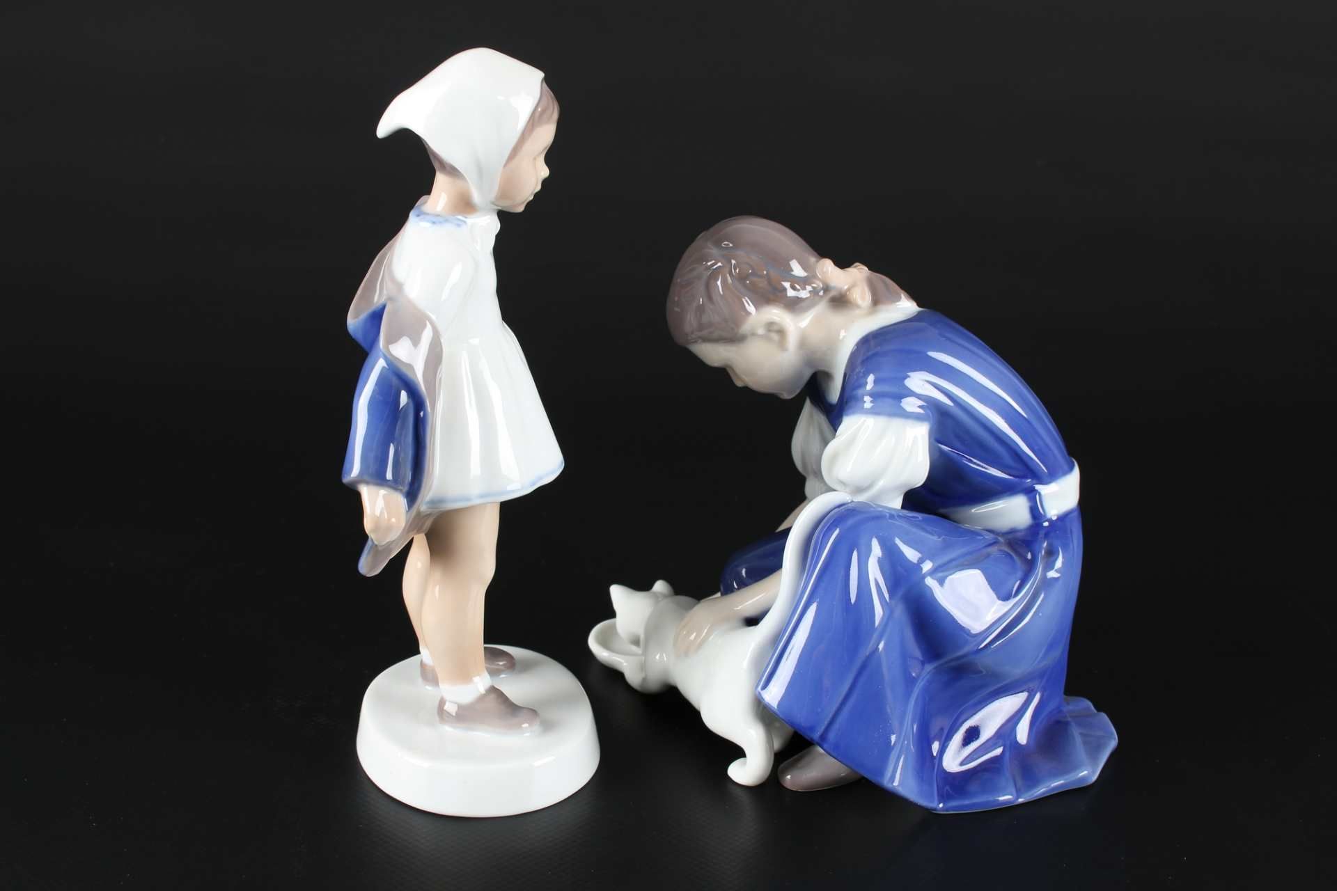 Bing & Gröndahl 4 Porzellanfiguren, figures of children, - Bild 9 aus 10