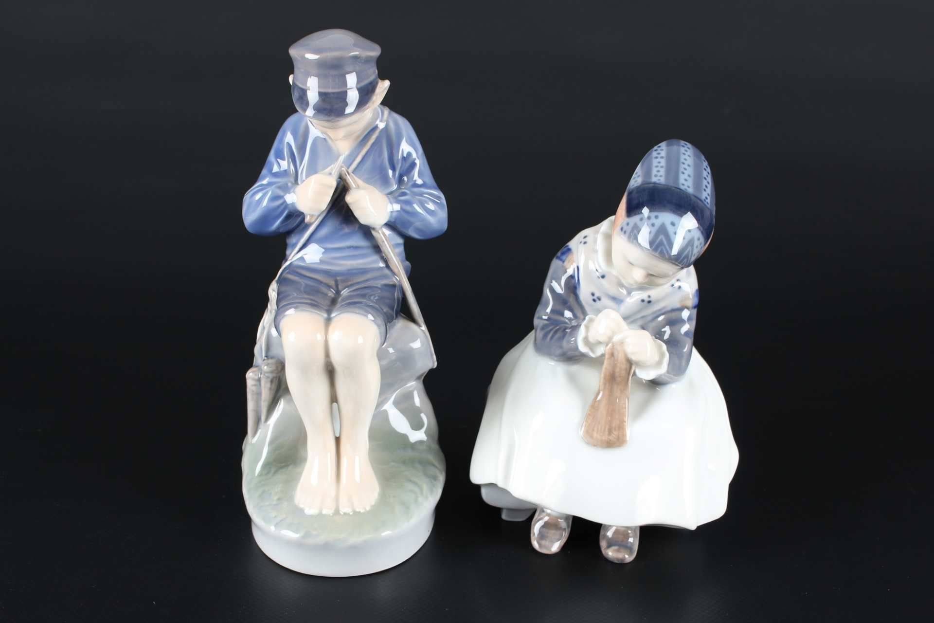 Royal Copenhagen 5 Porzellanfiguren, porcelain figures, - Image 2 of 14