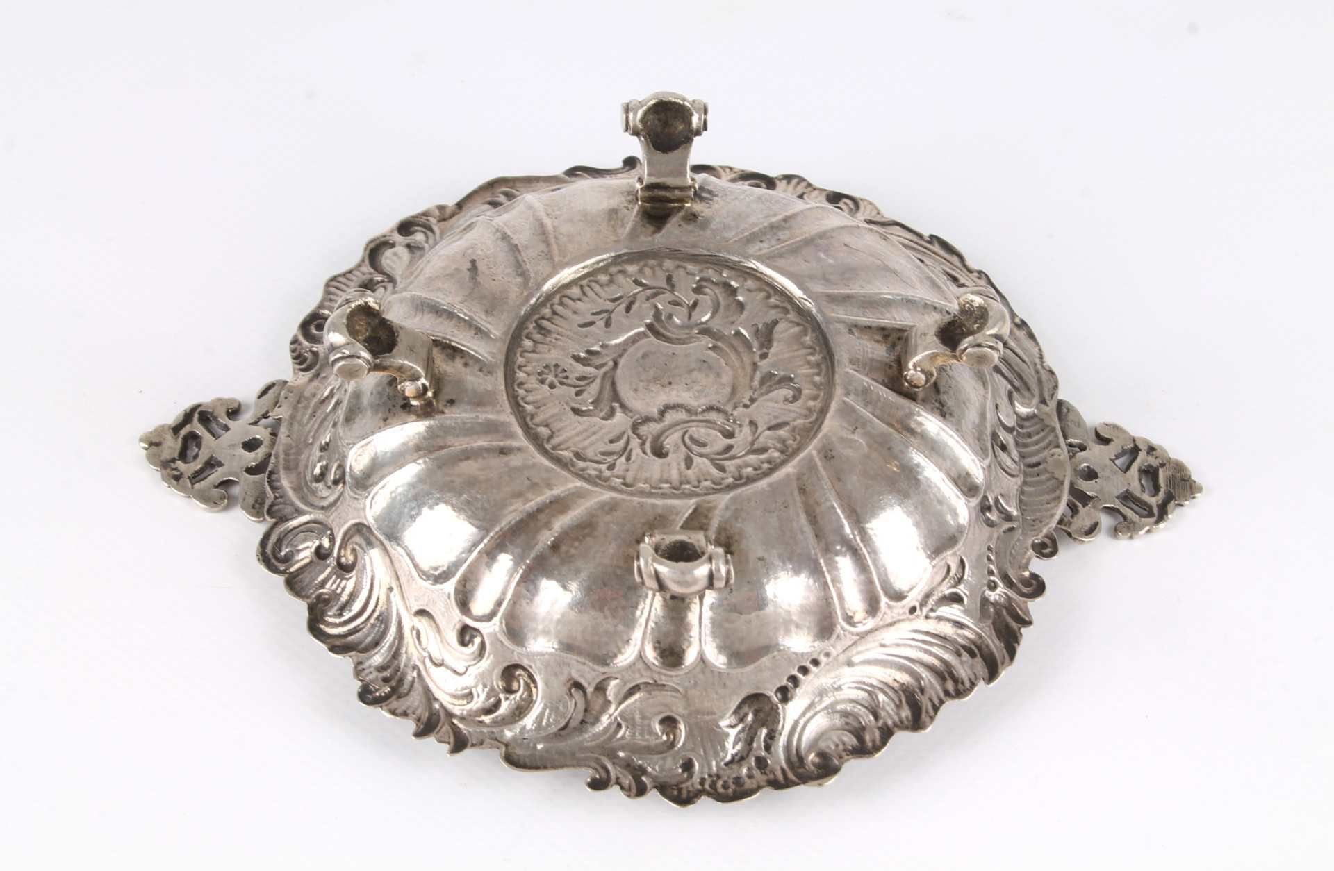 18. Jahrhundert Silber Schale, silver bowl 18th century, - Image 4 of 5