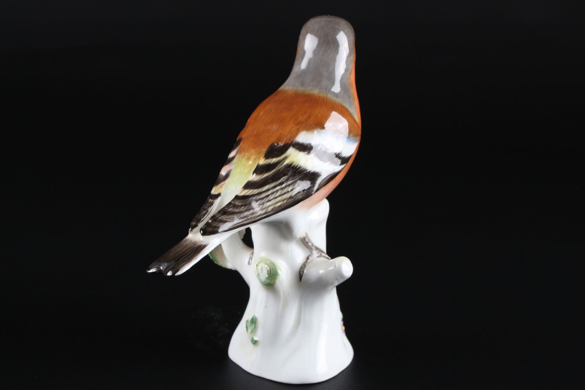 Meissen Buchfink, porcelain bird chaffinch, - Image 4 of 7
