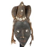 Kultmaske, Liberia / Elfenbeinküste, african tribal cult mask,
