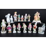 Konvolut von 16 Porzellanfiguren, collection of porcelain figures,