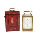 Reiseuhr Chronometer Japy Freres & Cie, french carriage clock,