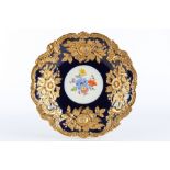 Meissen große Prunkschale kobaltblau, porcelain bowl,