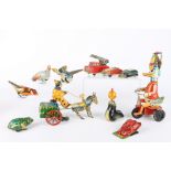 Konvolut Blechspielzeug, tin toys lot,