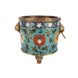 China 19. Jahrhundert, Cloisonné Emaille Räuchergefäß, chinese cloisonné bowl,