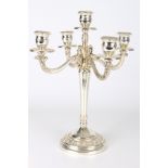 Großer 800 Silber Leuchter, silver candlestand,