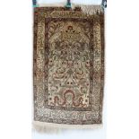 Hereke Seidenteppich, turkish silk carpet,