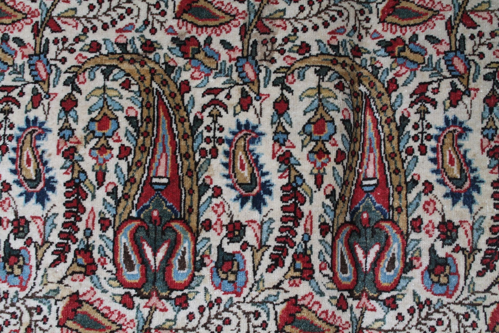 Ghom Perserteppich, persian carpet, - Image 2 of 4