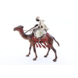 Wiener Bronze Bergmann - Araber auf Kamel, arab on camel,