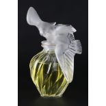 Riesiger Lalique - Nina Ricci L'Air du Temps Parfum-Schaustück, huge crystal parfume flacon,