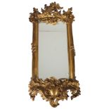 Barock 18. Jahrhundert Wandspiegel, wooden mirror, 18th century,