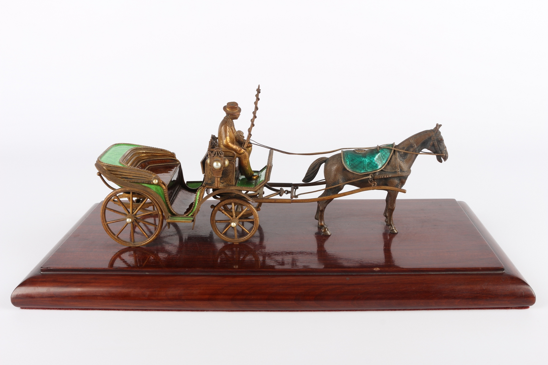 Wiener Pferdekutsche, horse carriage, - Image 2 of 6