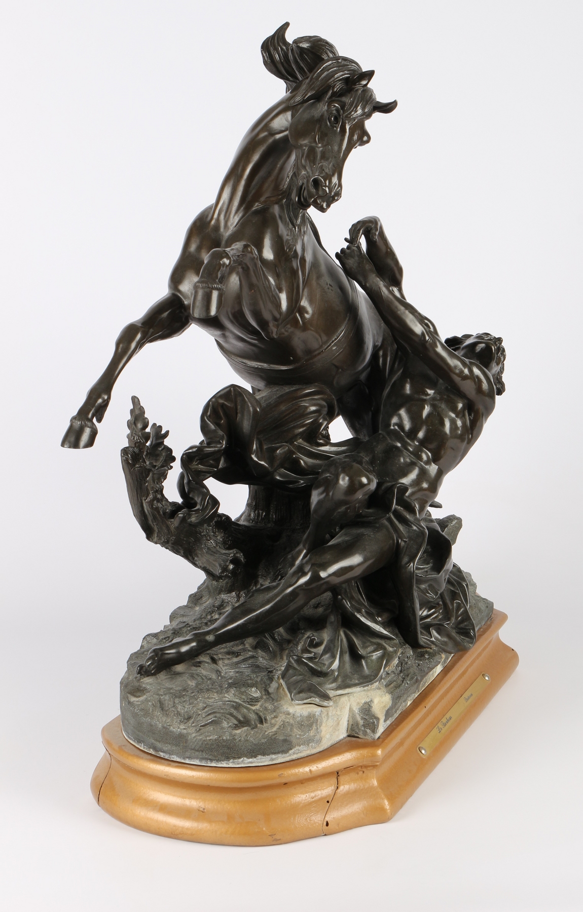 Philippe Poitevin (1831-1907) Le Bonheur - Das Glück, neoclassical sculpture, - Image 4 of 7