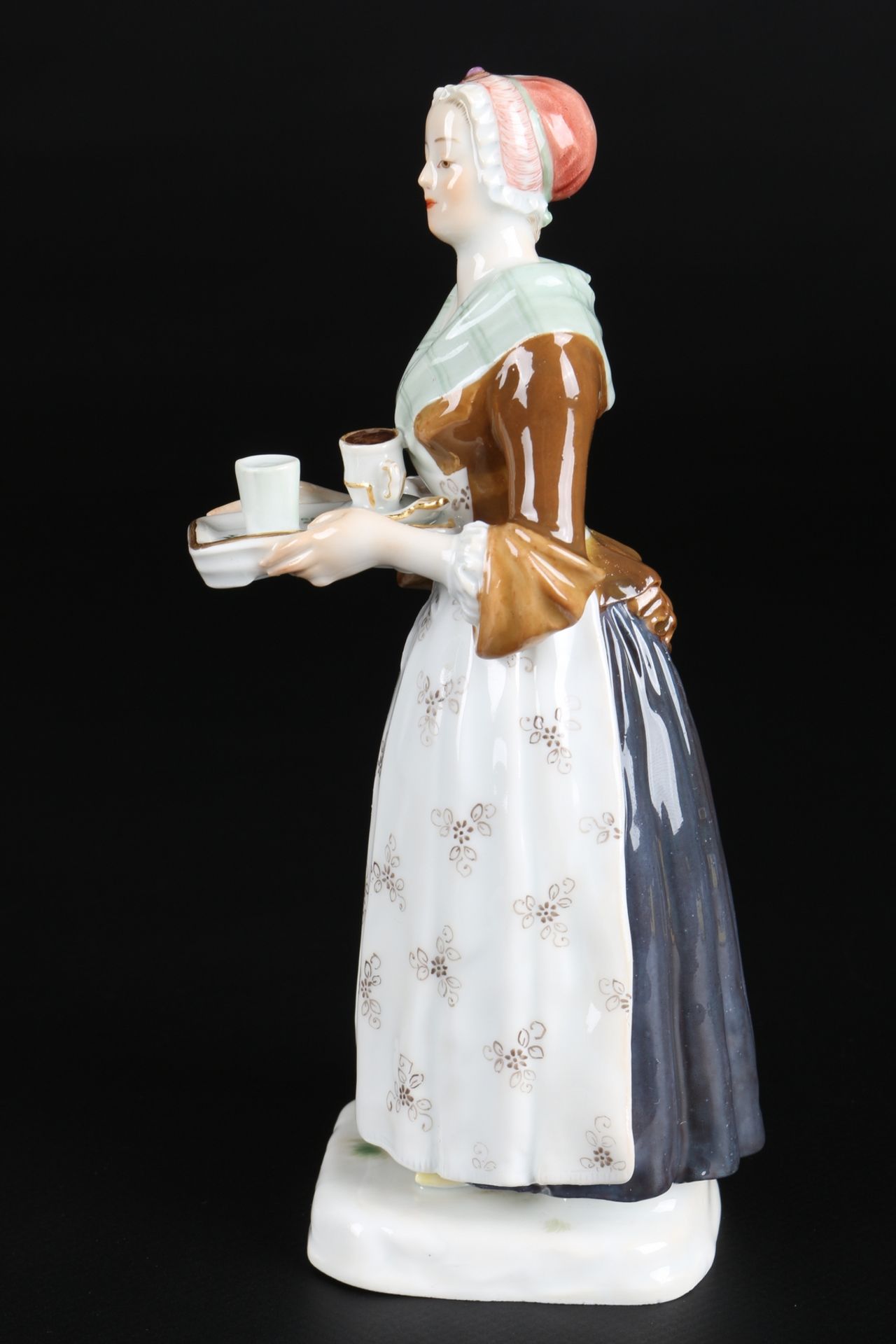 Meissen Schokoladenmädchen, chocolate girl, - Image 3 of 6