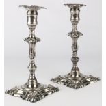 925 Silber Leuchterpaar, England, sterling silver candlesticks,