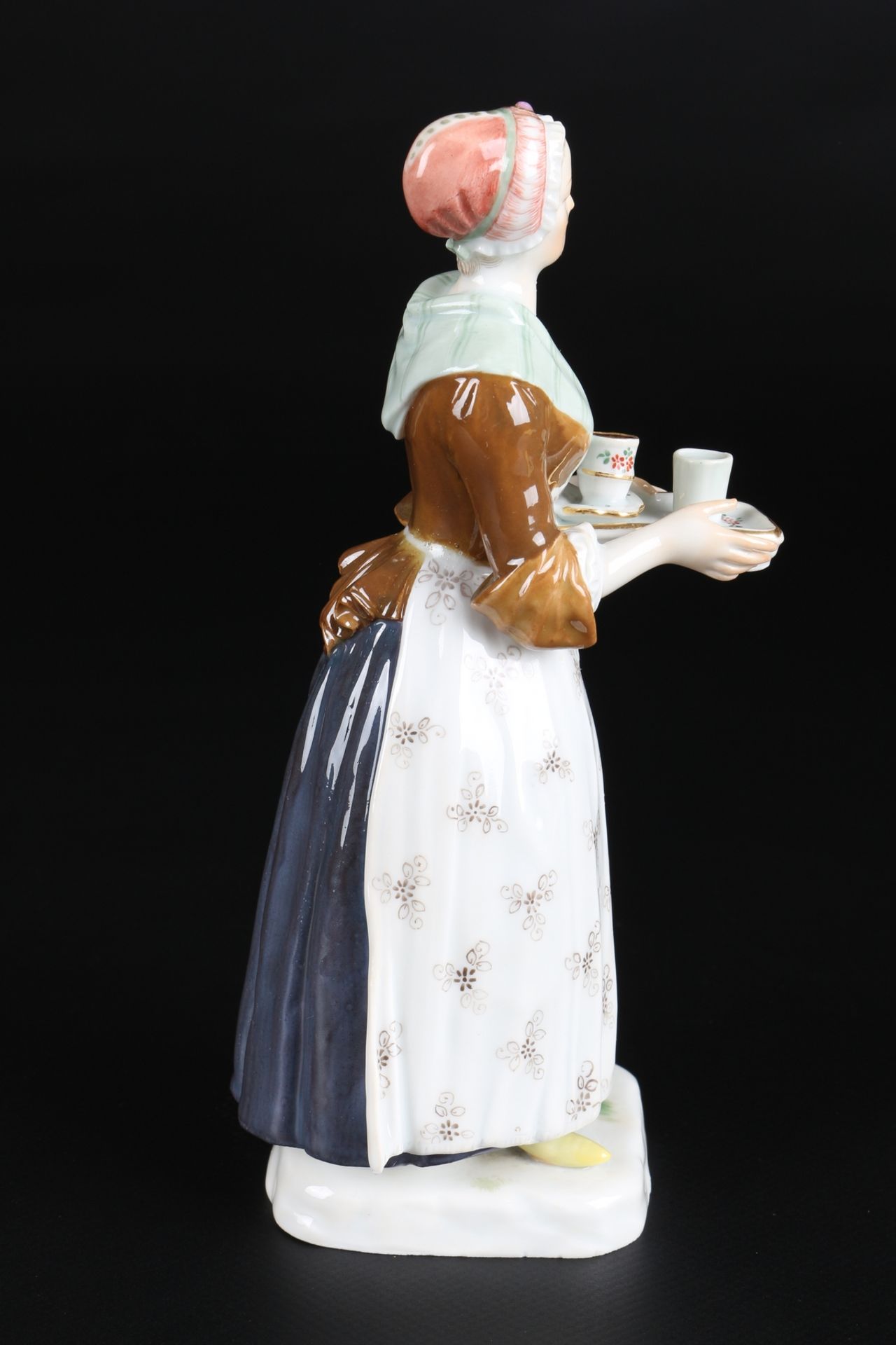 Meissen Schokoladenmädchen, chocolate girl, - Image 5 of 6