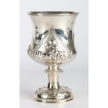 925 Silber Pokal, England 1863, silver trophy / goblet,