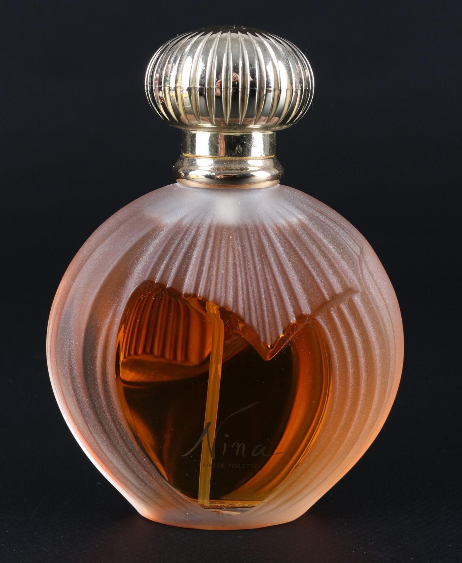 Lalique 3 Parfumflakons - Nina Ricci L'Air du Temps und Nina, crystal parfume flacons, - Bild 2 aus 6
