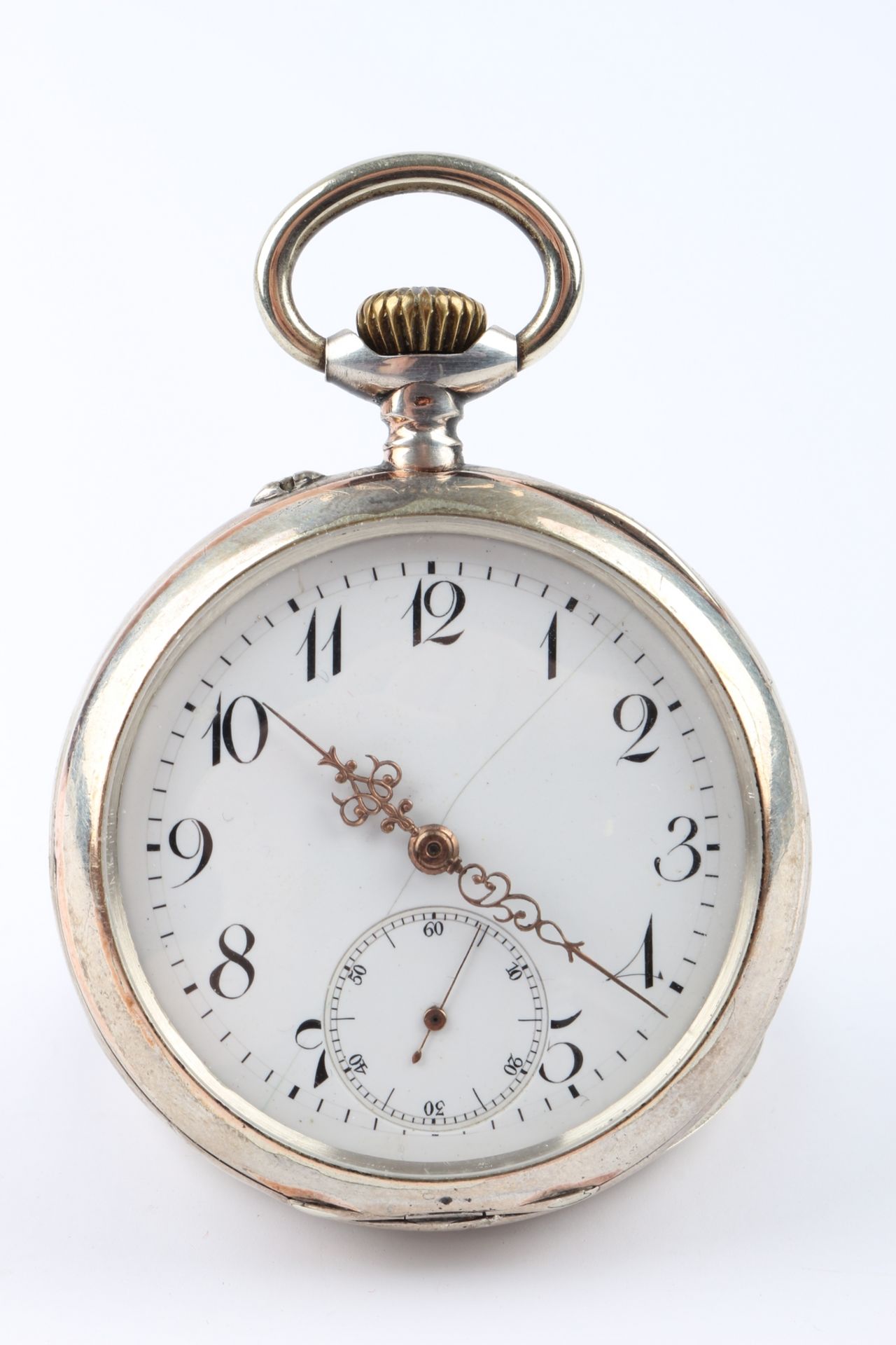 Jugendstil 2 Silber Taschenuhren, art nouveau silver pocket watches, - Image 6 of 9