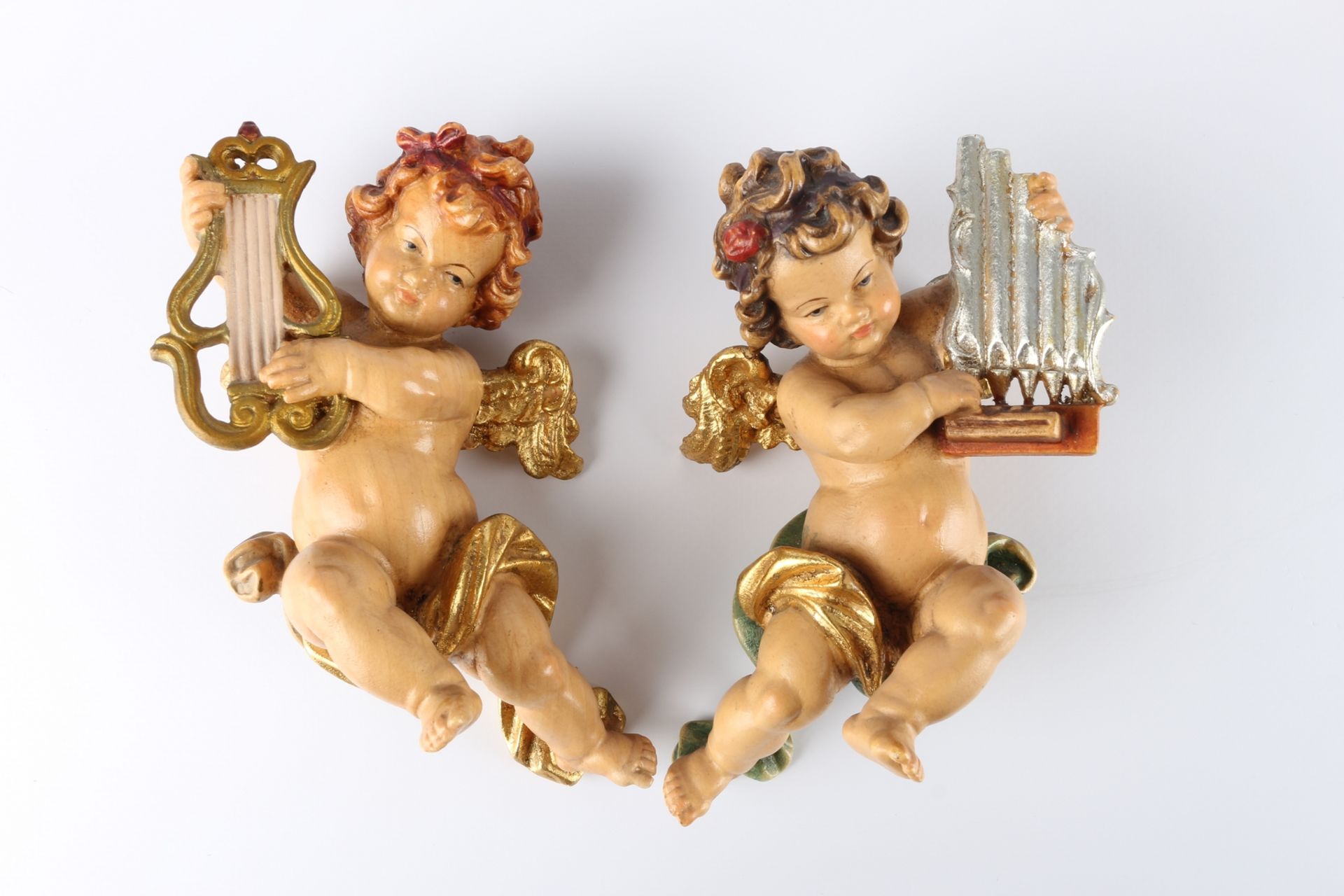 Konvolut von 7 Putten im Barockstil, lot of 7 putti, - Image 5 of 6