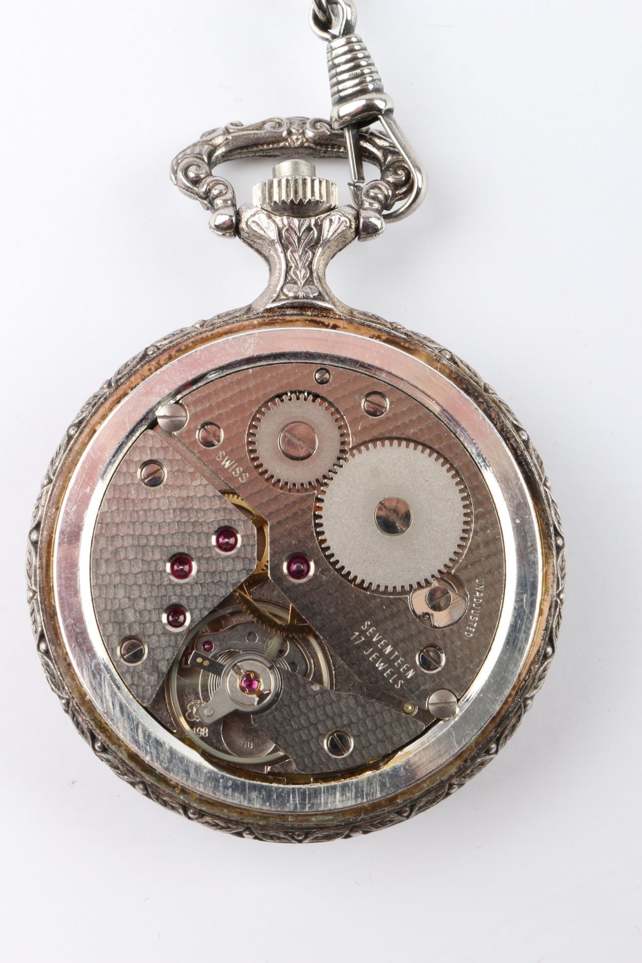 Jugendstil 2 Silber Taschenuhren, art nouveau silver pocket watches, - Image 4 of 9