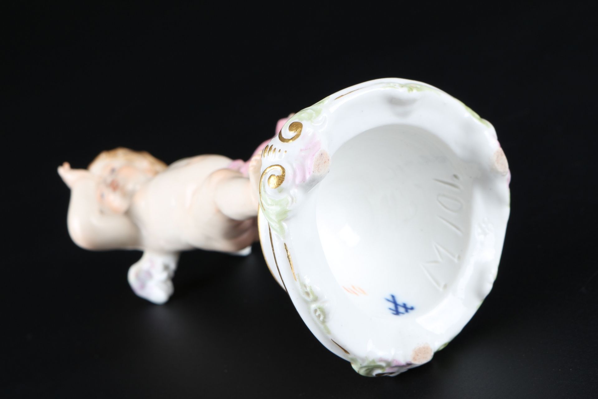 Meissen spöttischer Amor, mocking cupid, - Image 5 of 6