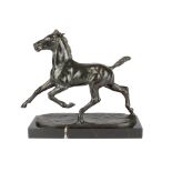 Albert Hinrich Hussmann (1874-1946) Bronze Trabendes Fohlen, galoping horse,