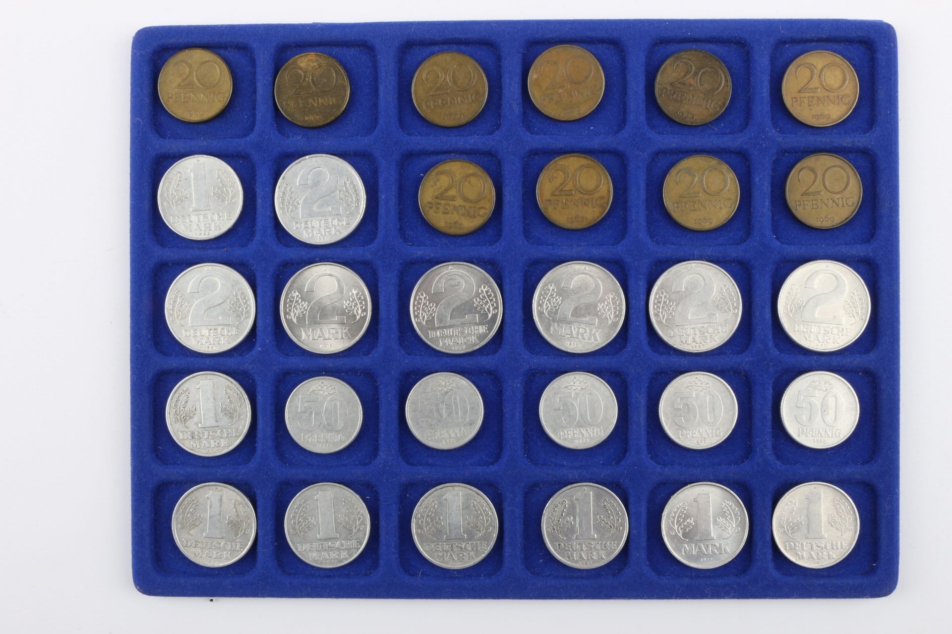 Umfangreiche DDR Münzen Sammlung, collection of GDR coins, - Bild 5 aus 7