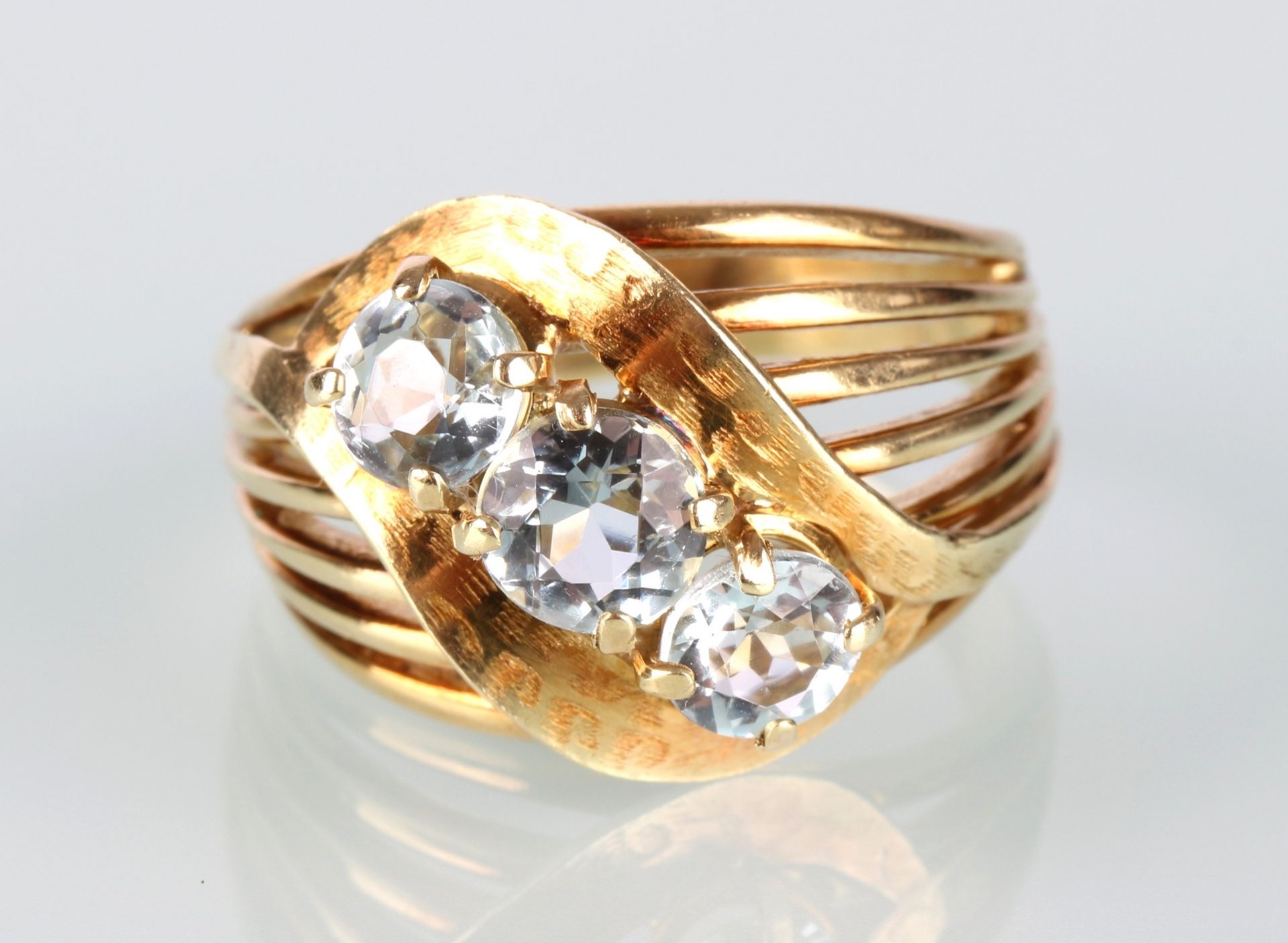 Massiver 585 Gold Ring, 14K gold ring,