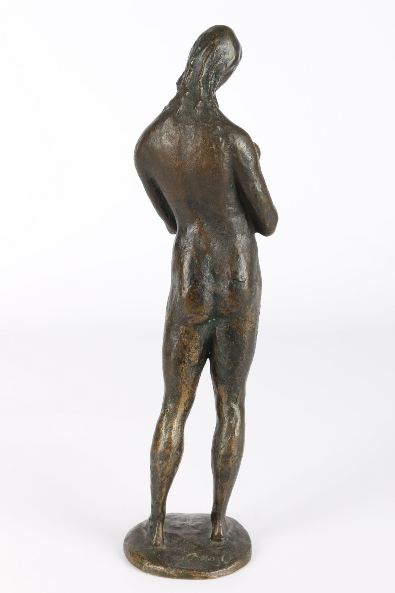 Unbekannter Künstler, Bronze weiblicher Akt, bronze female nude act, - Image 4 of 7