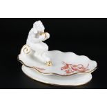 Hutschenreuther Figuren - Schale mit Faun, porcelain bowl,