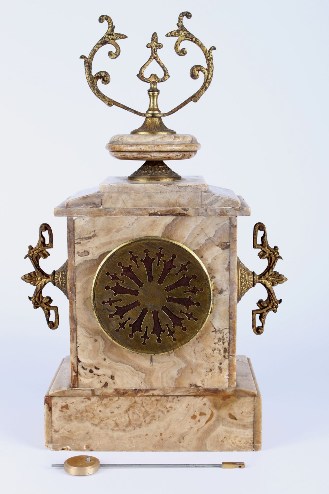 Kaminuhr, Frankreich um 1900, french mantel clock, - Image 4 of 5