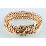 750 Gold breites Armband, 18K gold bracelet, Goldarmband,